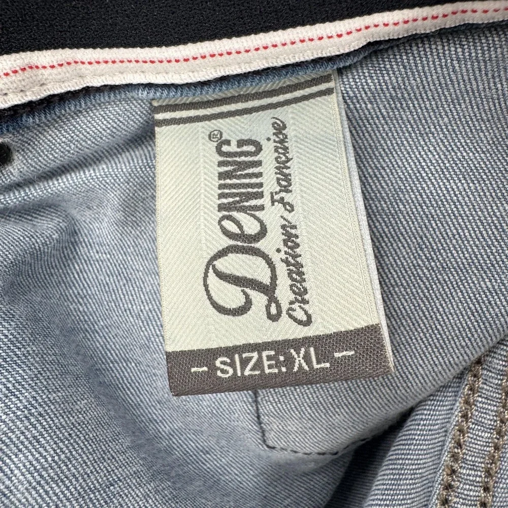Pullin Dening Jump 2 Jeans Mens XL Straight Fit‎ French Denim Stretch Pants NWT